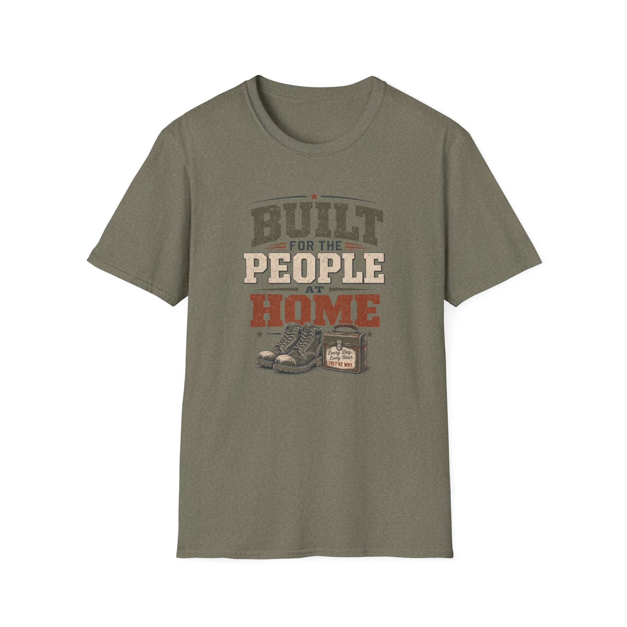 Built For The People at Home T-Shirt