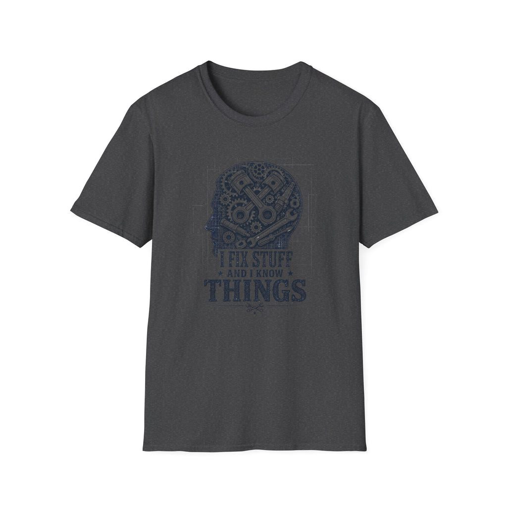 I Know Things Blueprint T-Shirt