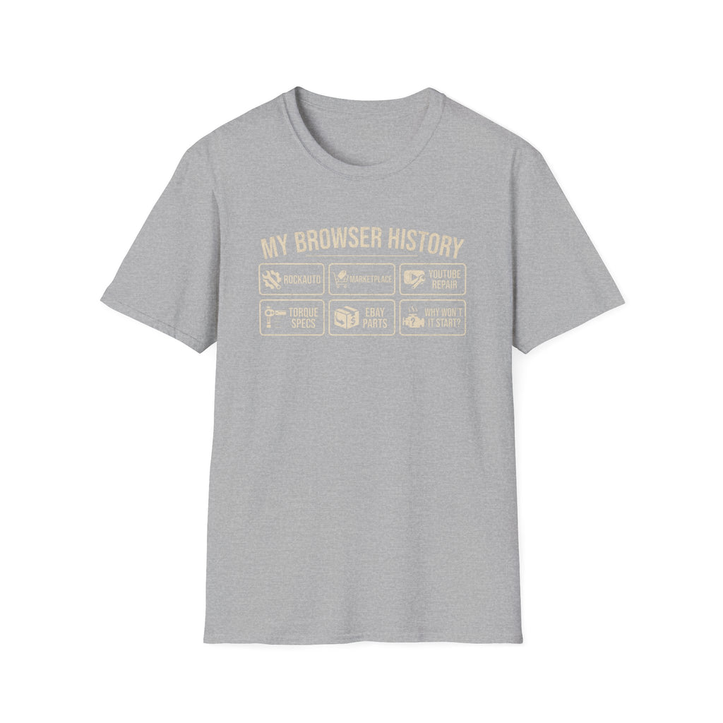 Browser History T-Shirt