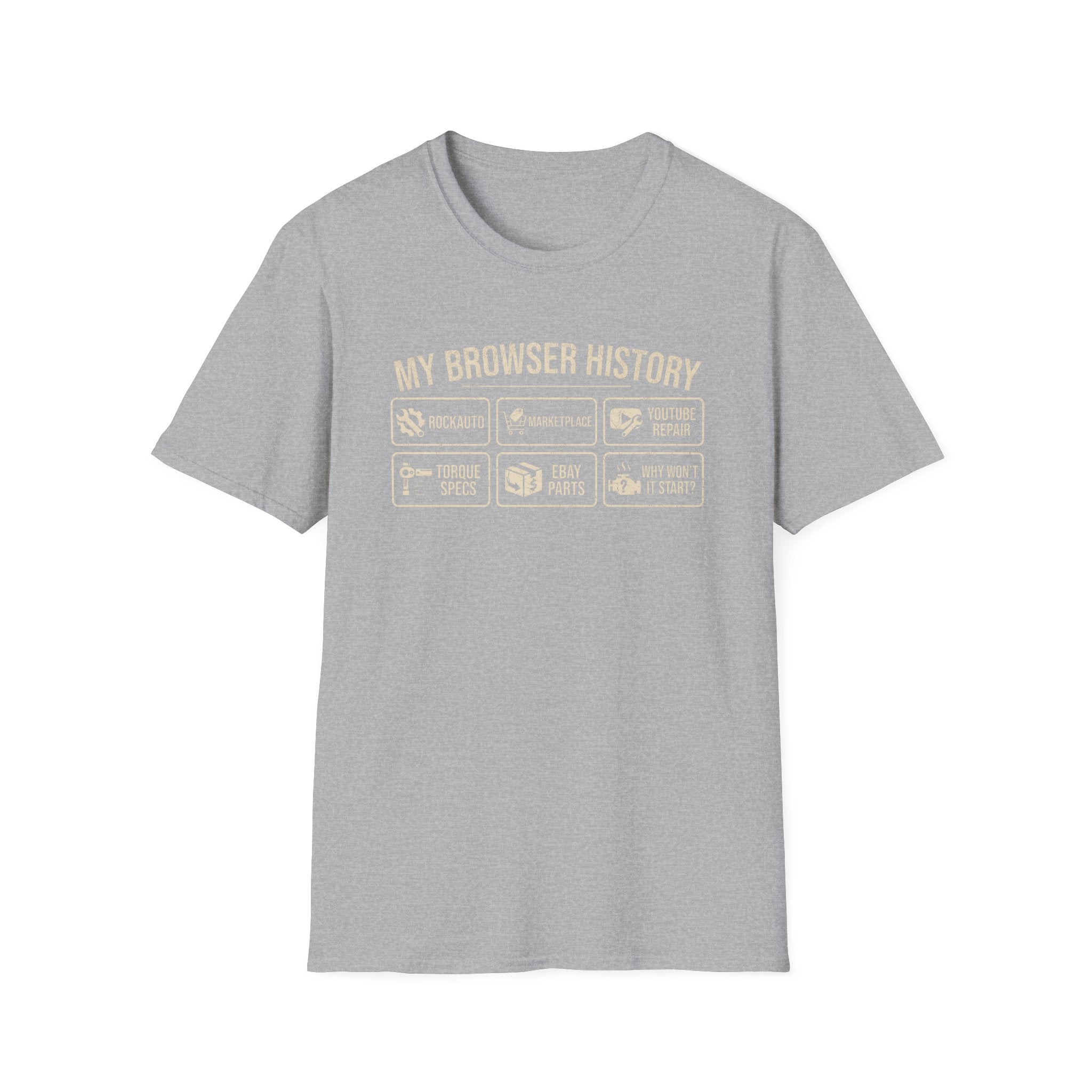 Browser History T-Shirt