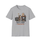 Shift Ends at Treats T-Shirt