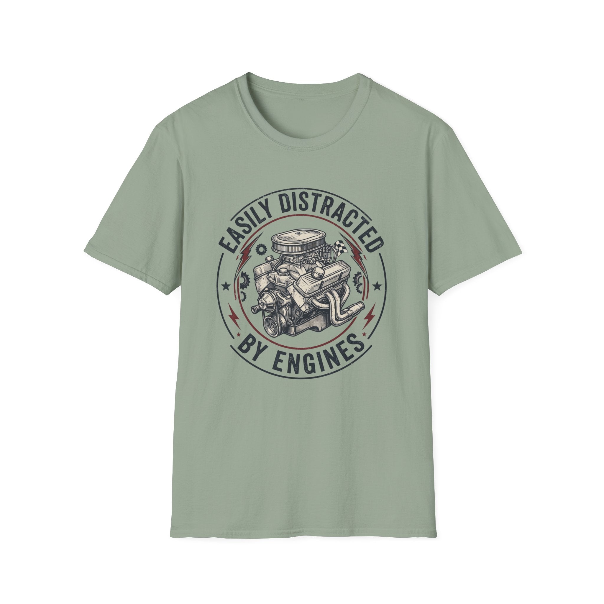 Distracted by Engines T-Shirt