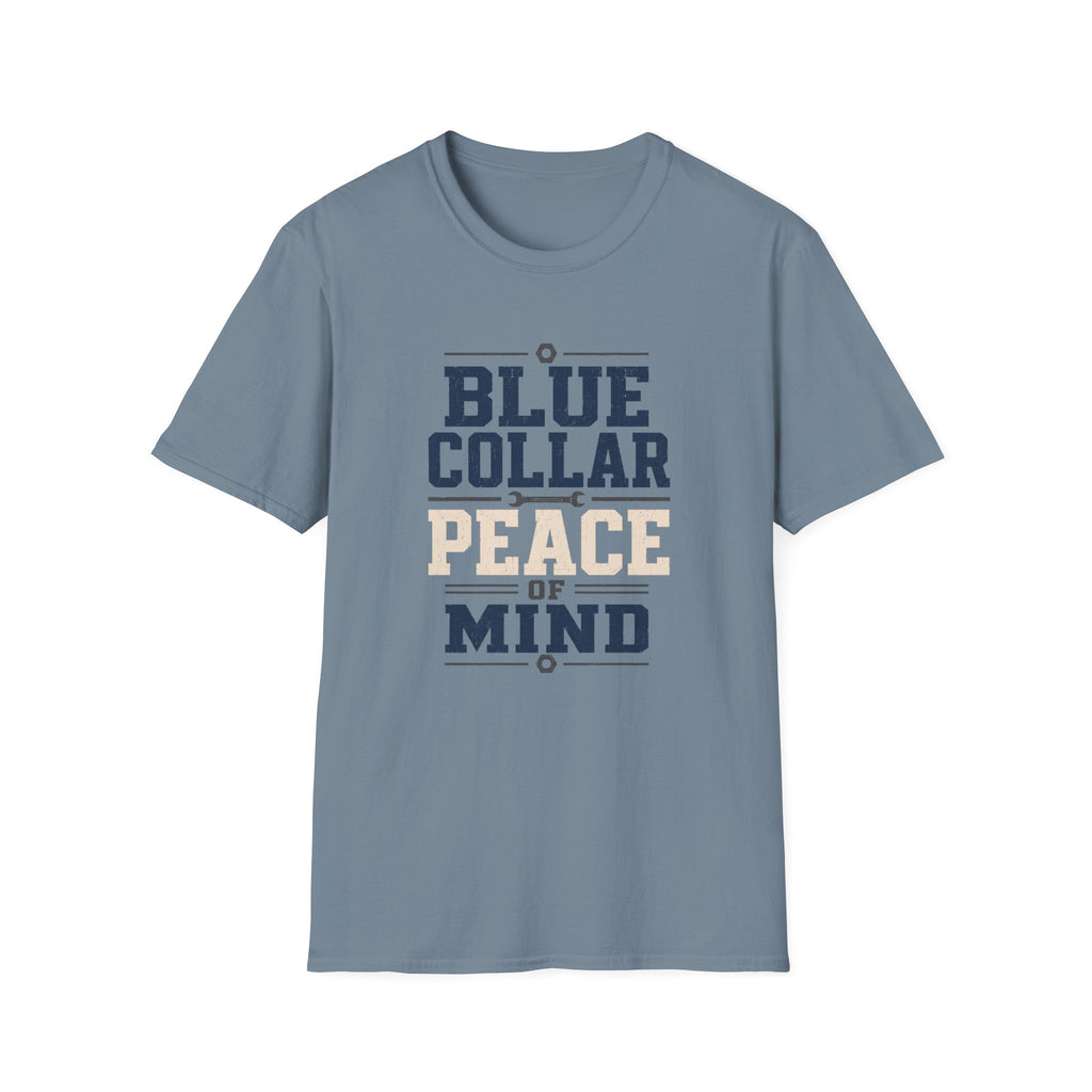 Blue Collar Peace of Mind T-Shirt