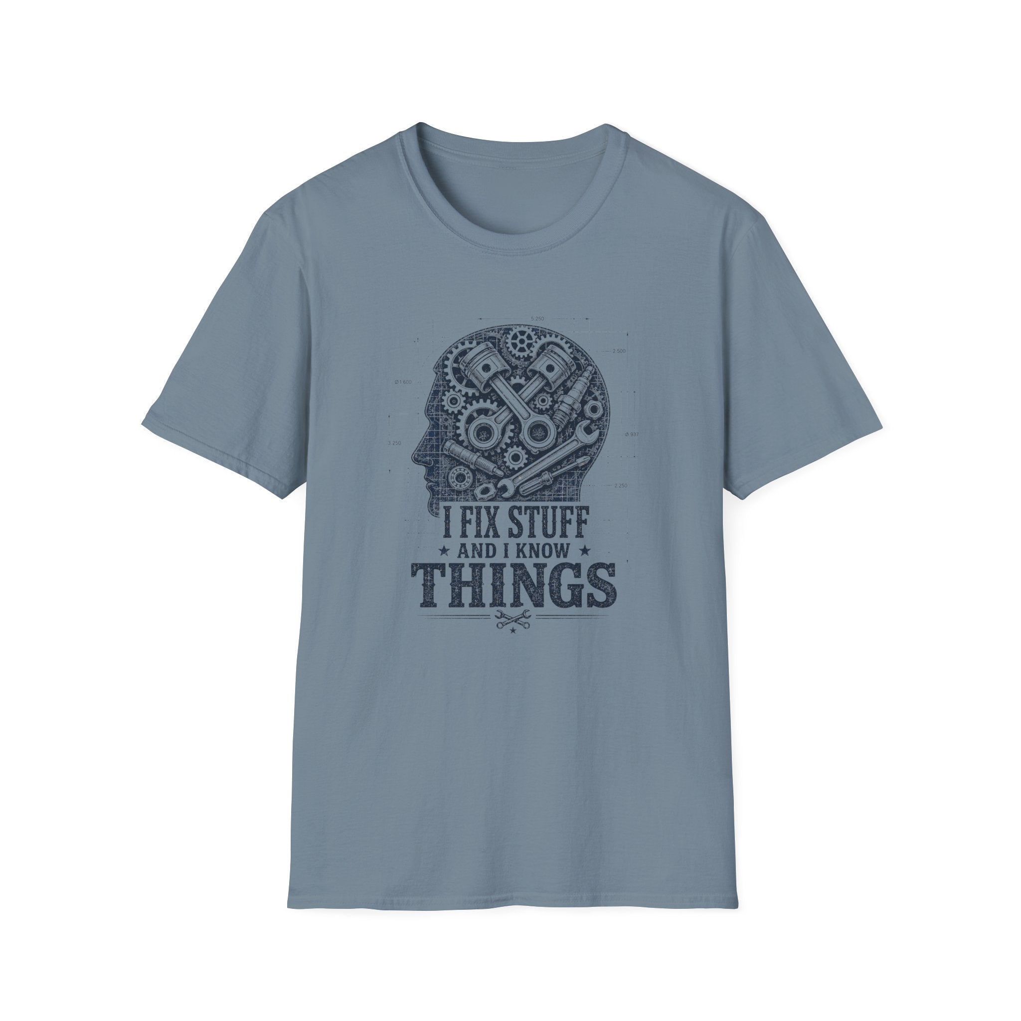 I Know Things Blueprint T-Shirt