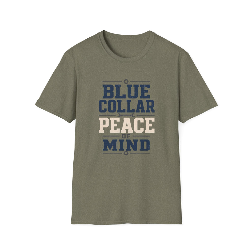 Blue Collar Peace of Mind T-Shirt