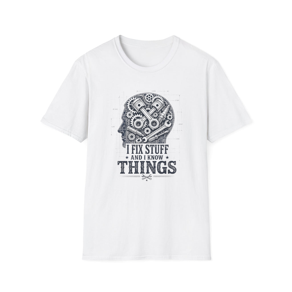 I Know Things Blueprint T-Shirt