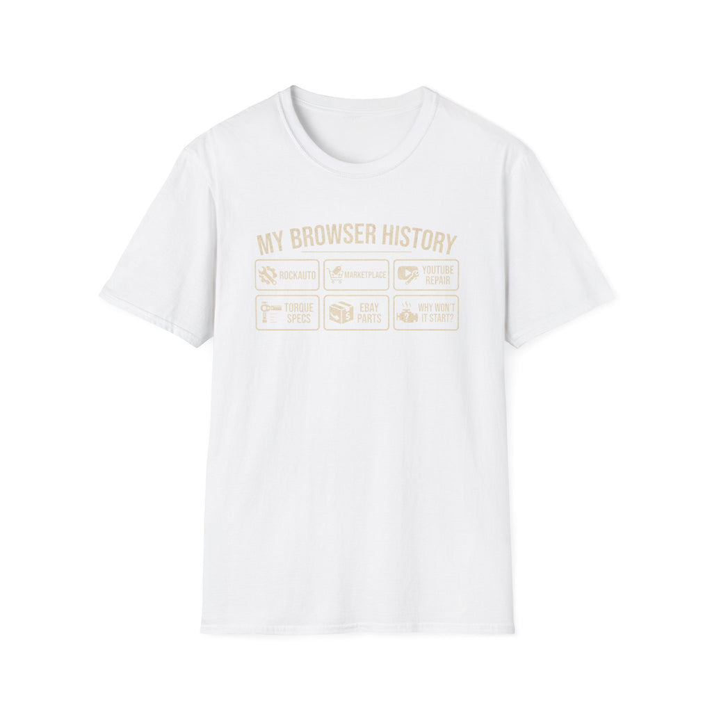 Browser History T-Shirt