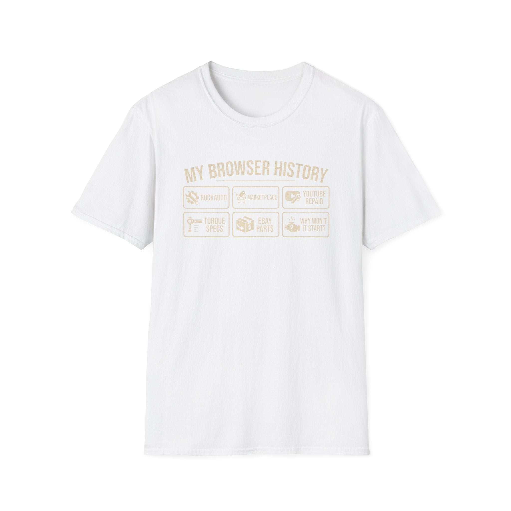 Browser History T-Shirt