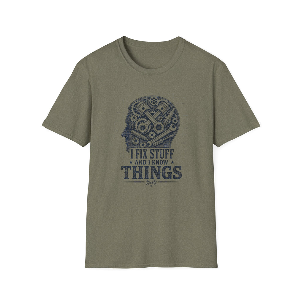 I Know Things Blueprint T-Shirt
