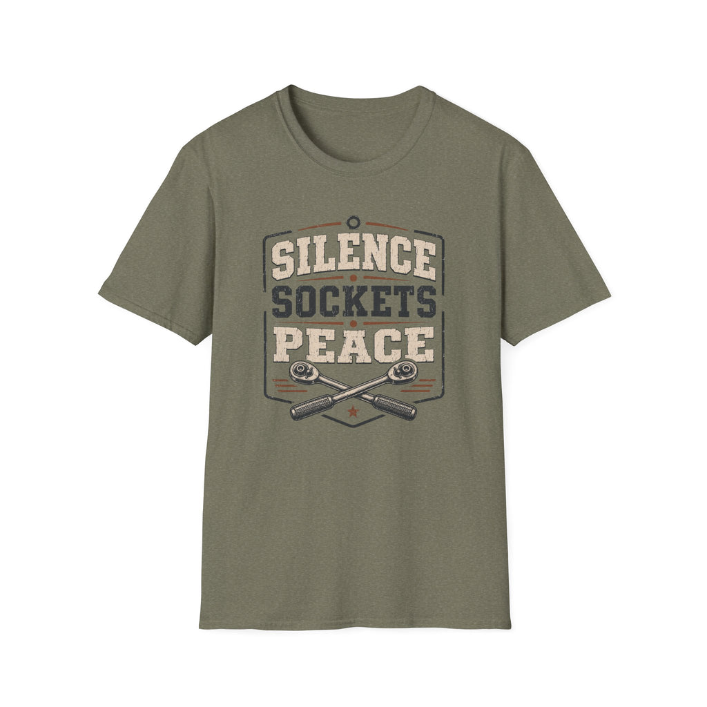 Silence, Sockets, Peace T-Shirt