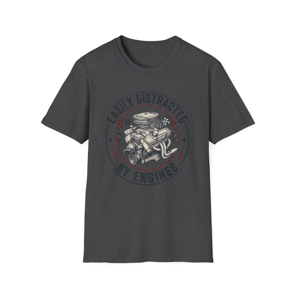 Distracted by Engines T-Shirt