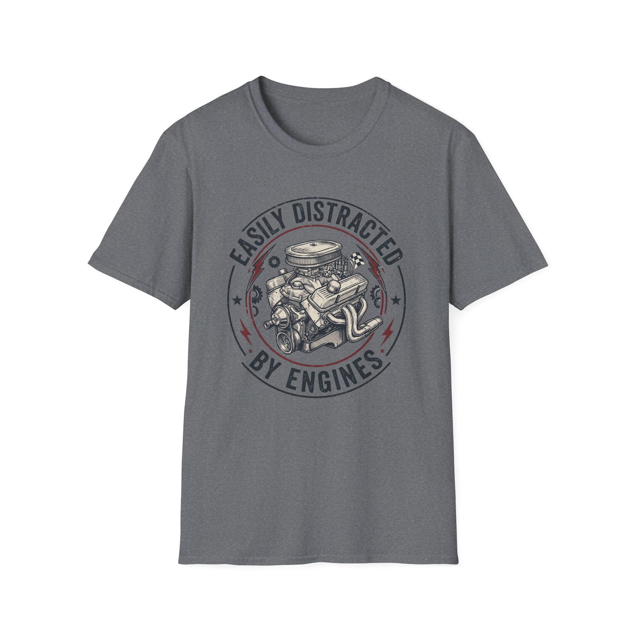 Distracted by Engines T-Shirt