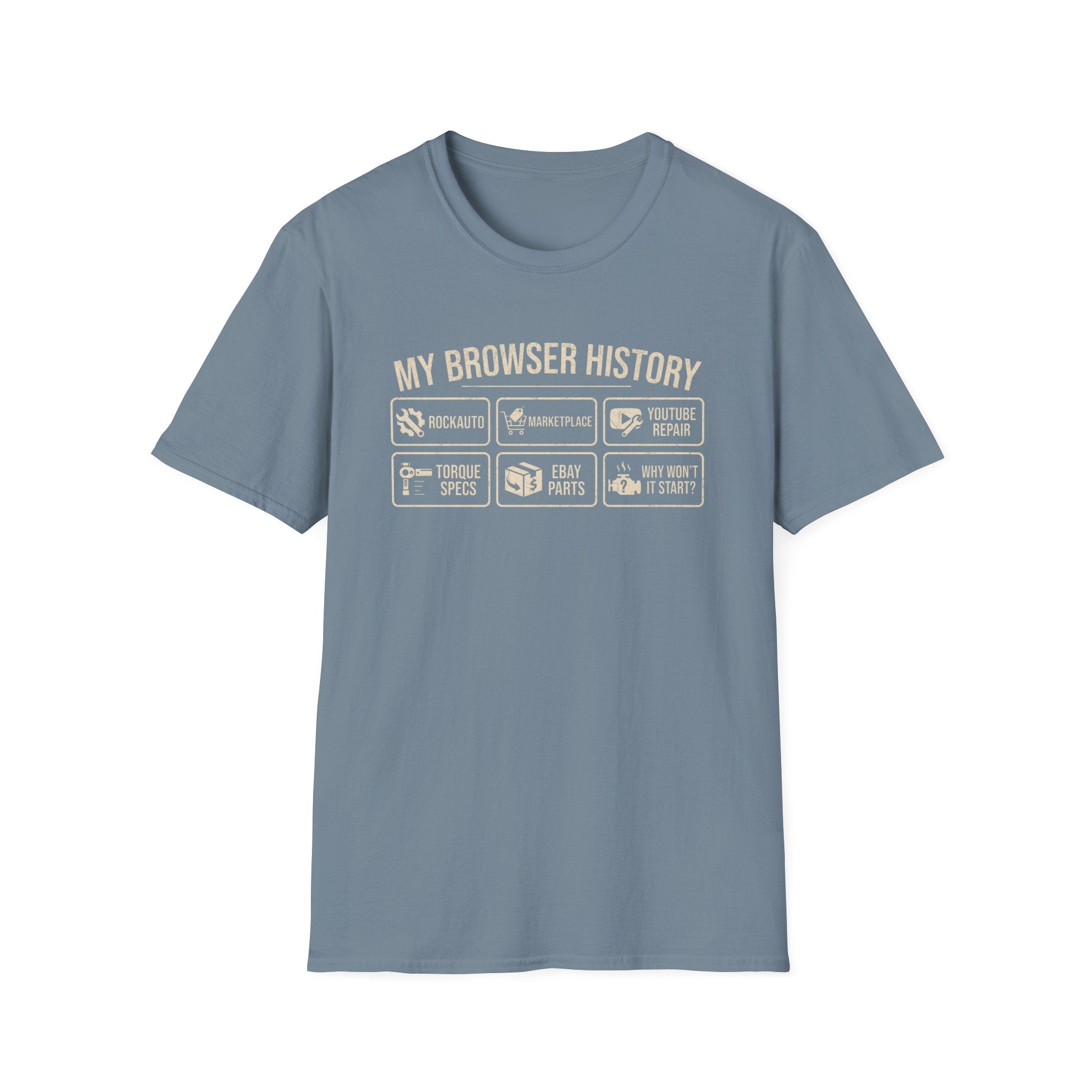 Browser History T-Shirt