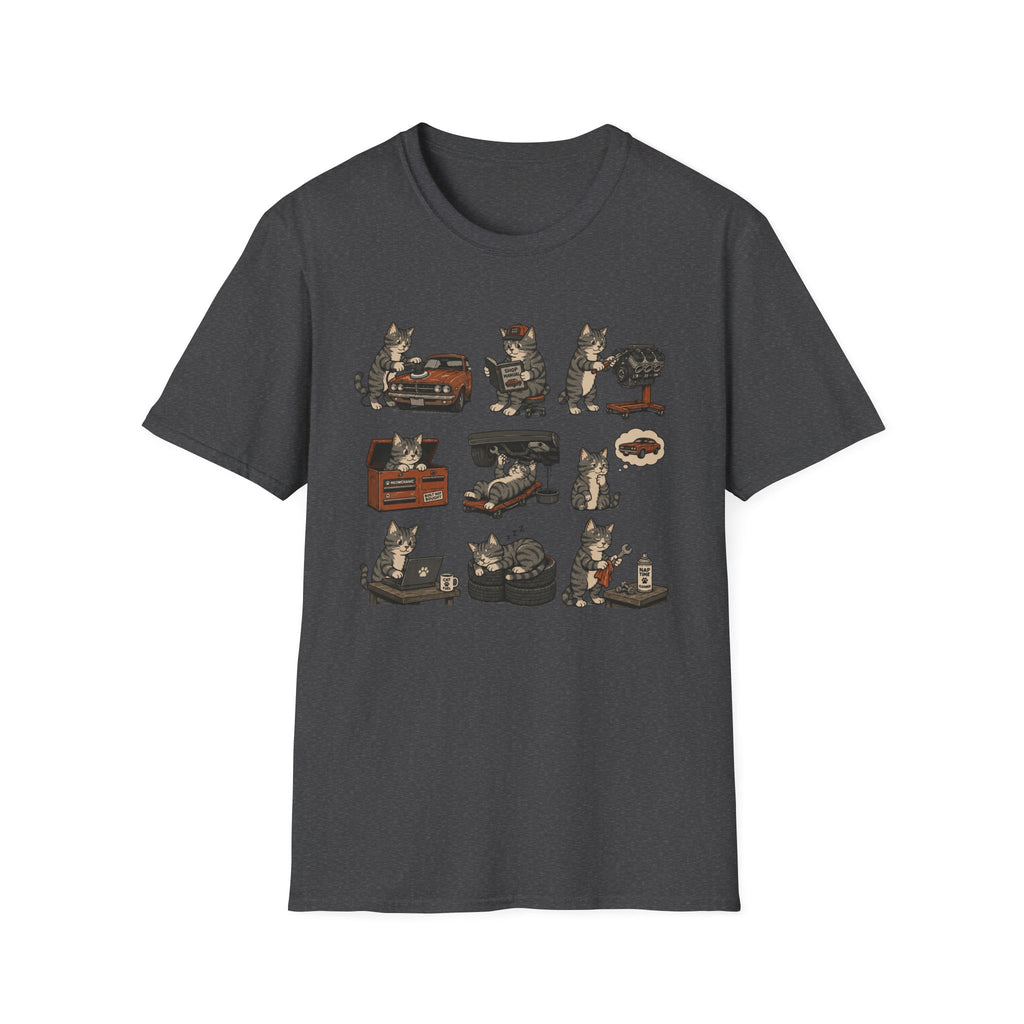 Mechanic Cat T-Shirt