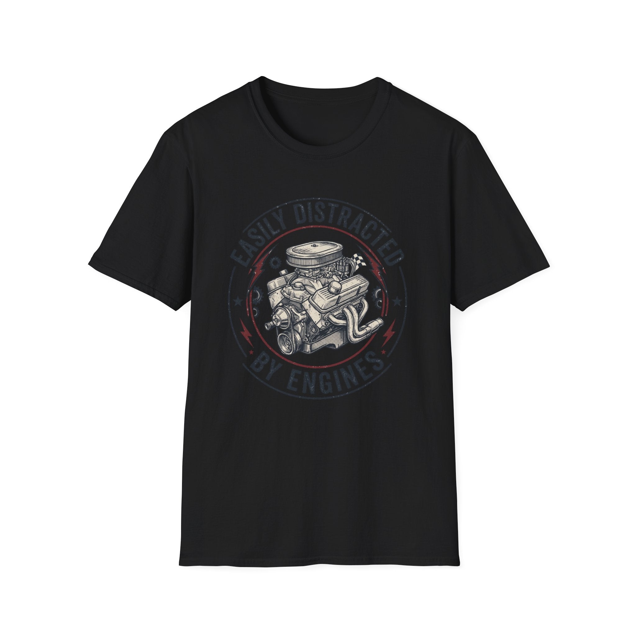 Distracted by Engines T-Shirt