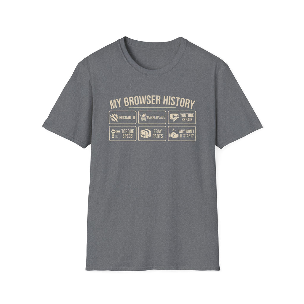 Browser History T-Shirt