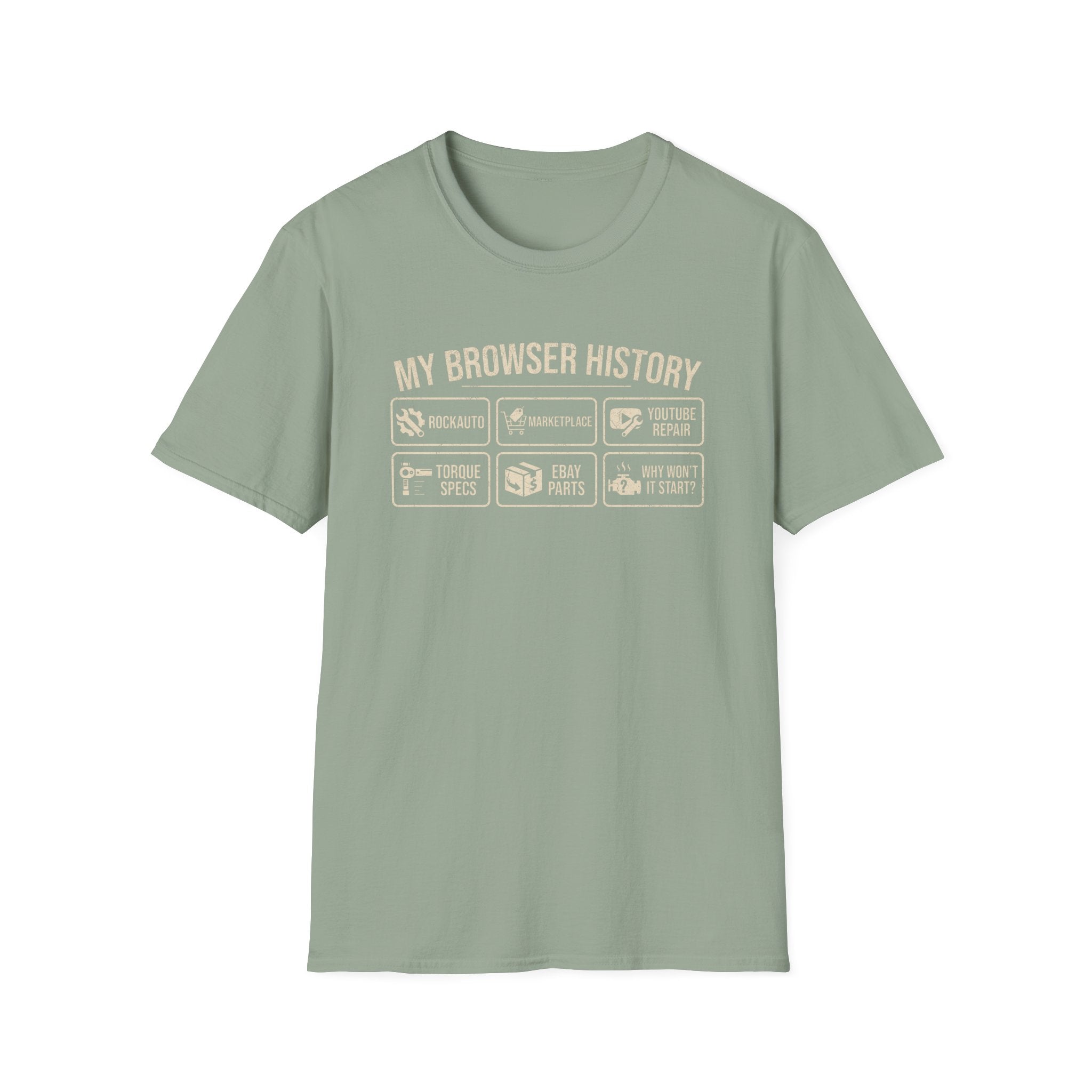 Browser History T-Shirt