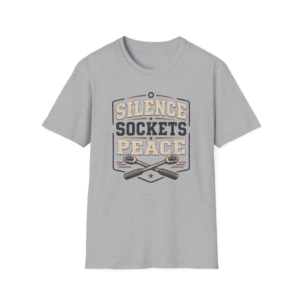 Silence, Sockets, Peace T-Shirt
