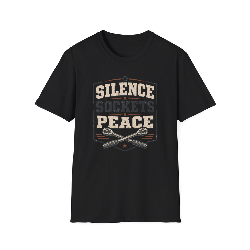 Silence, Sockets, Peace T-Shirt