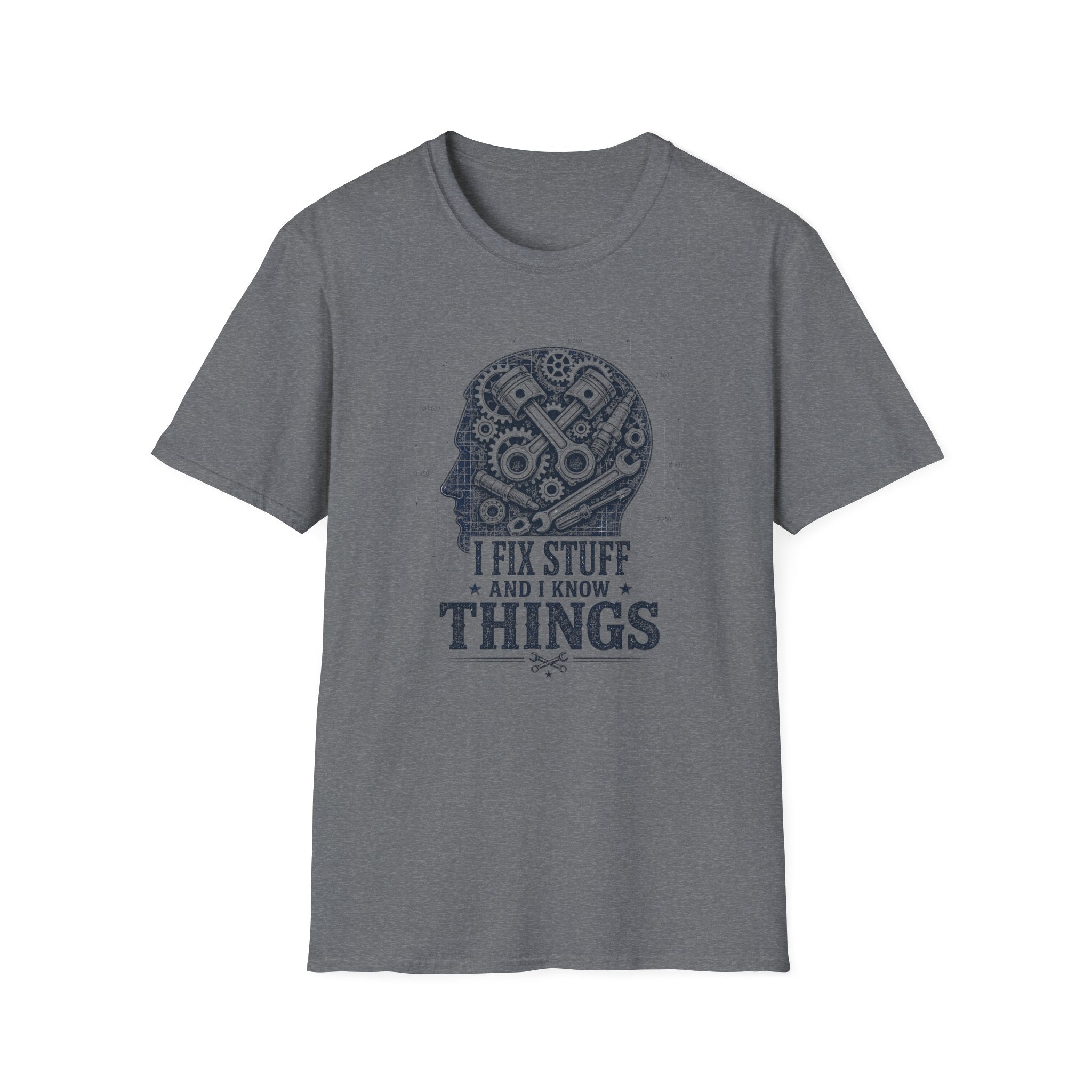 I Know Things Blueprint T-Shirt
