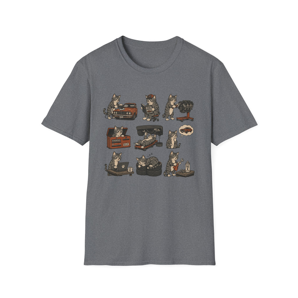 Mechanic Cat T-Shirt
