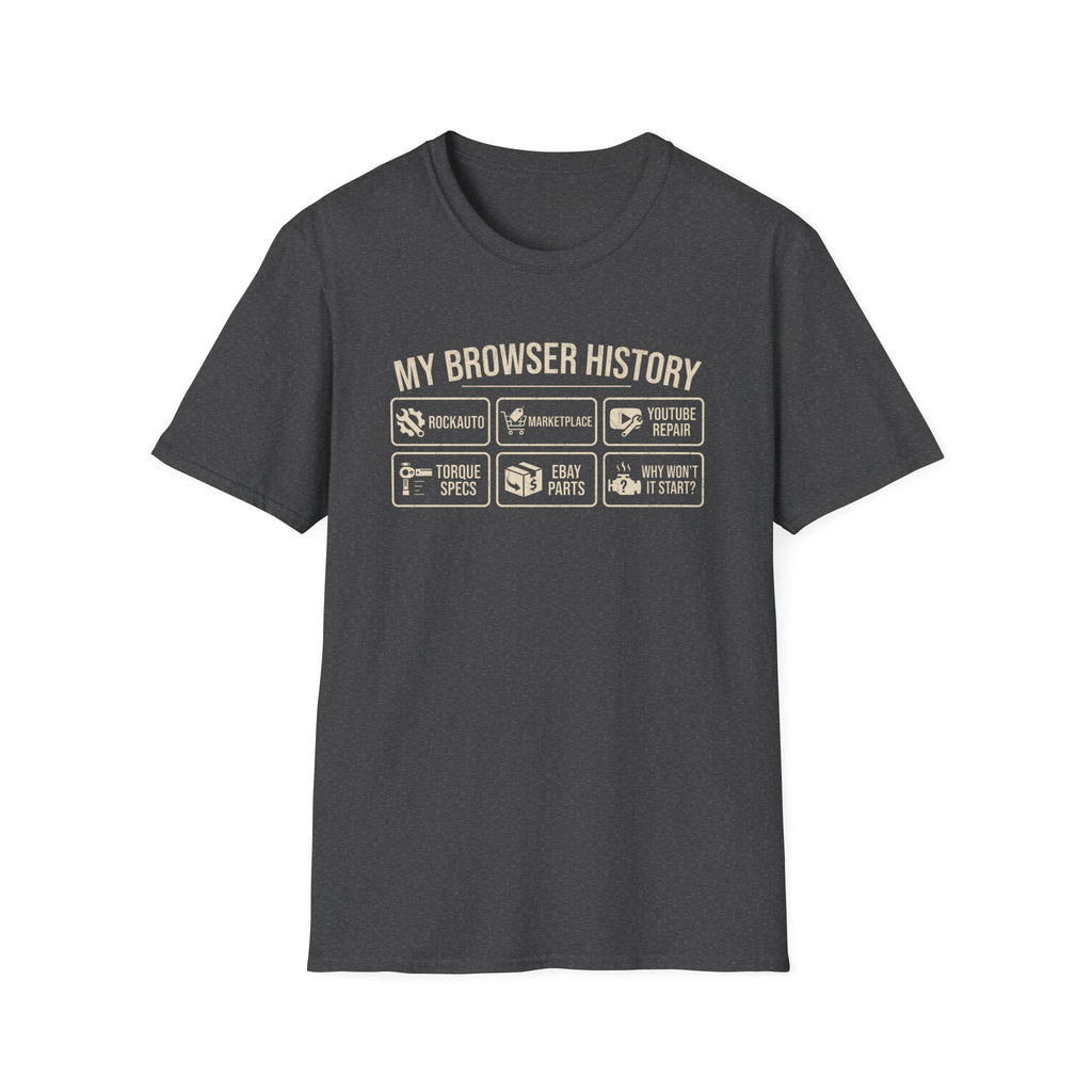 Browser History T-Shirt