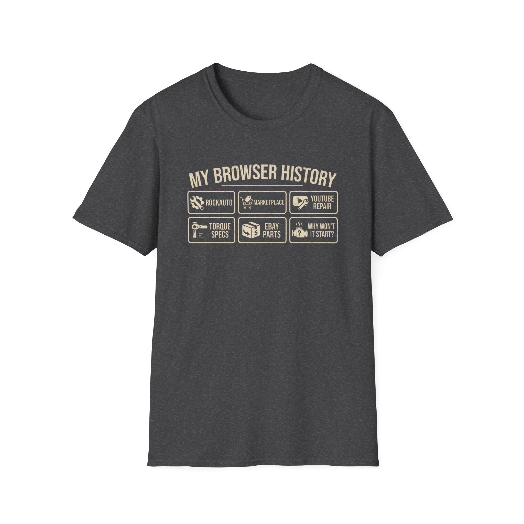 Browser History T-Shirt