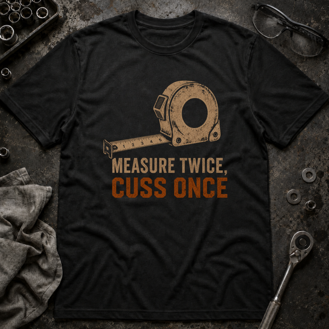 Measure Twice, Cut Once T-Shirt