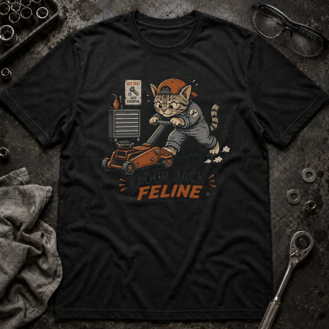 Floor Jack Feline T-Shirt