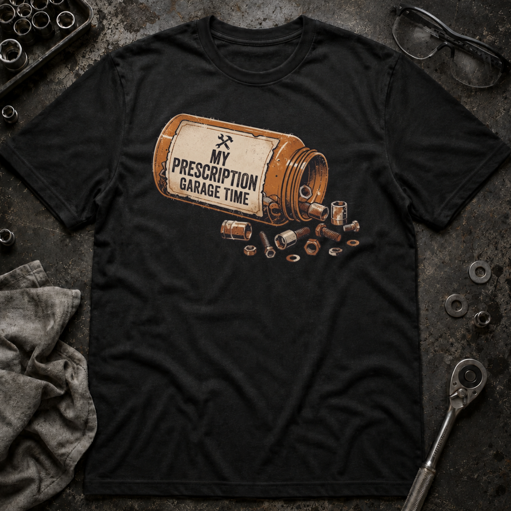 Prescription Garage Time T-Shirt