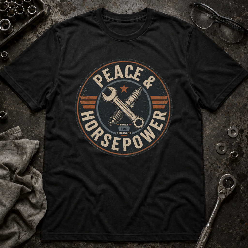 Peace & Horsepower T-Shirt