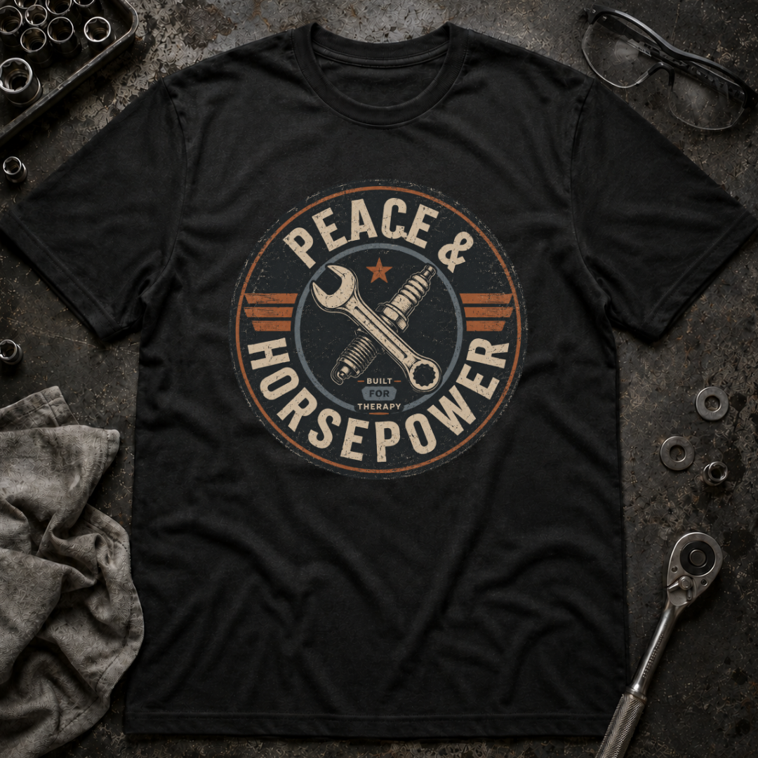 Peace & Horsepower T-Shirt