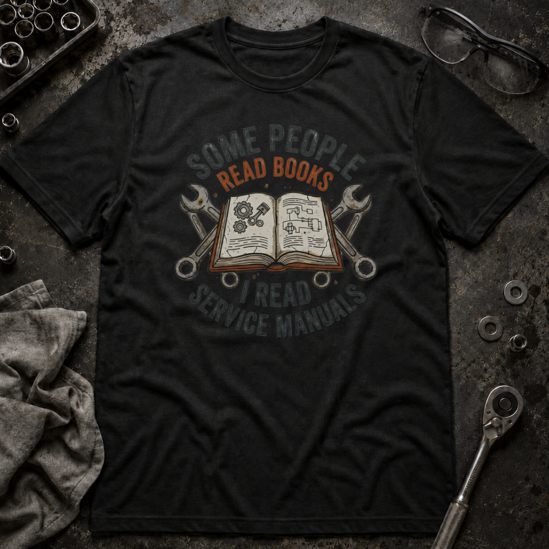 I Read Service Manuals T-Shirt