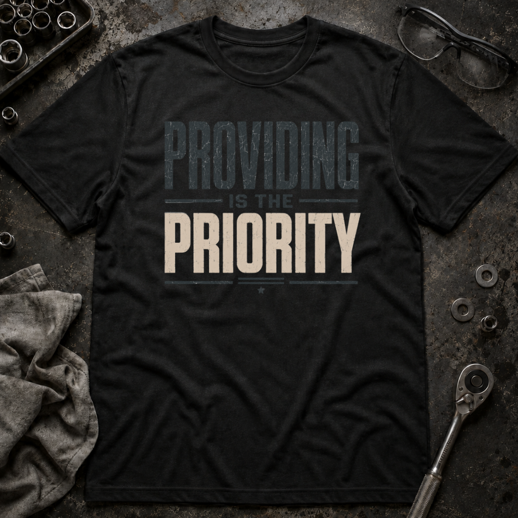 Providing is the Priority T-Shirt