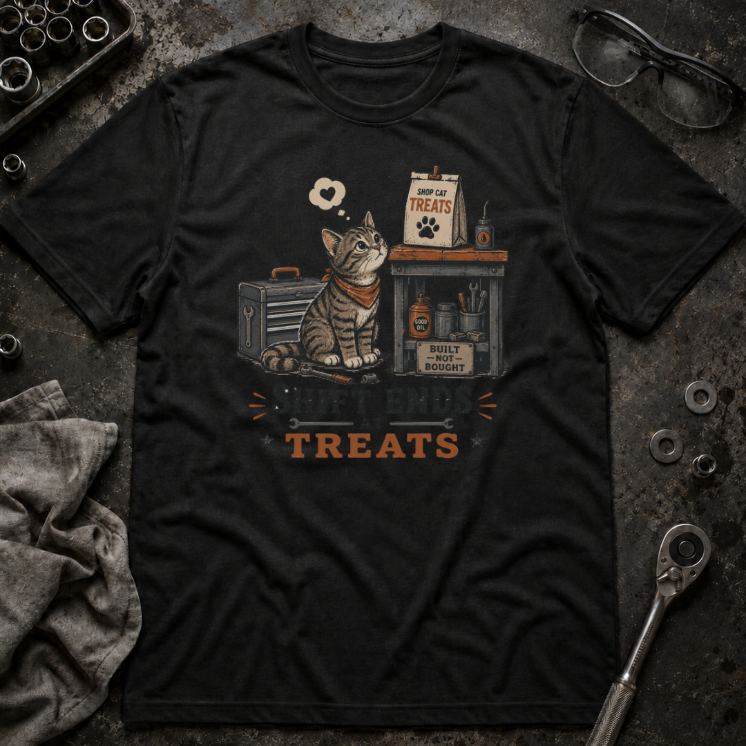 Shift Ends at Treats T-Shirt