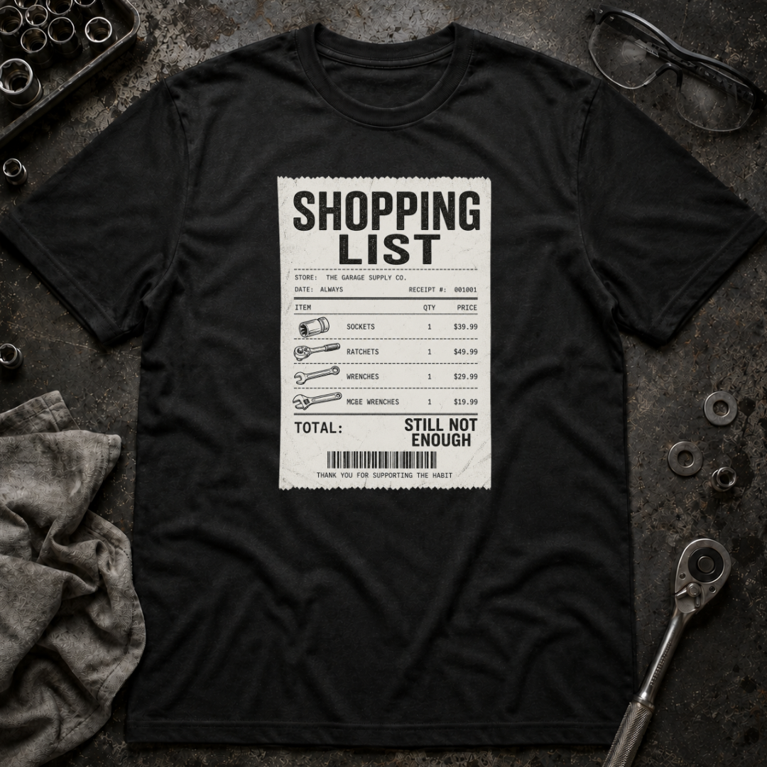 Shopping List T-Shirt