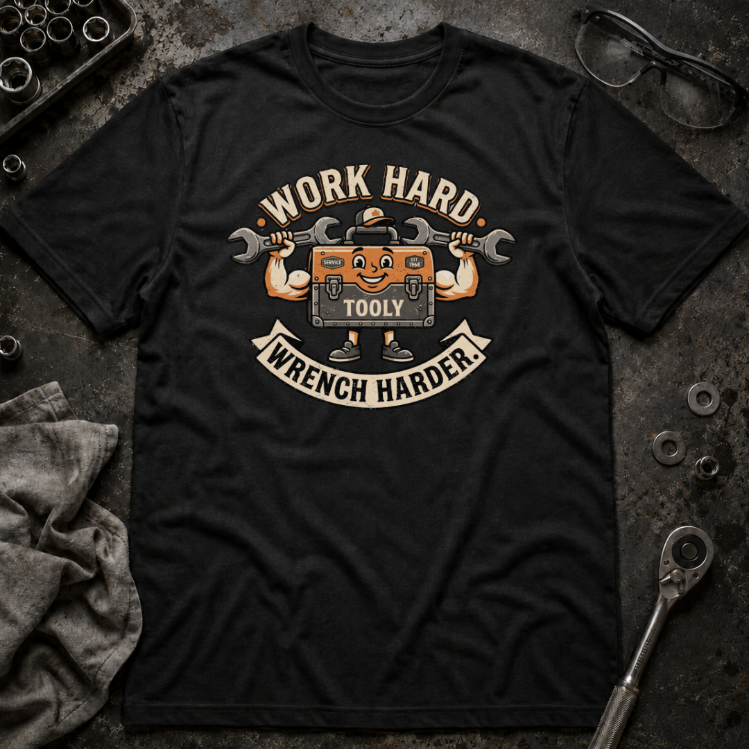 Wrench Harder Tooly T-Shirt