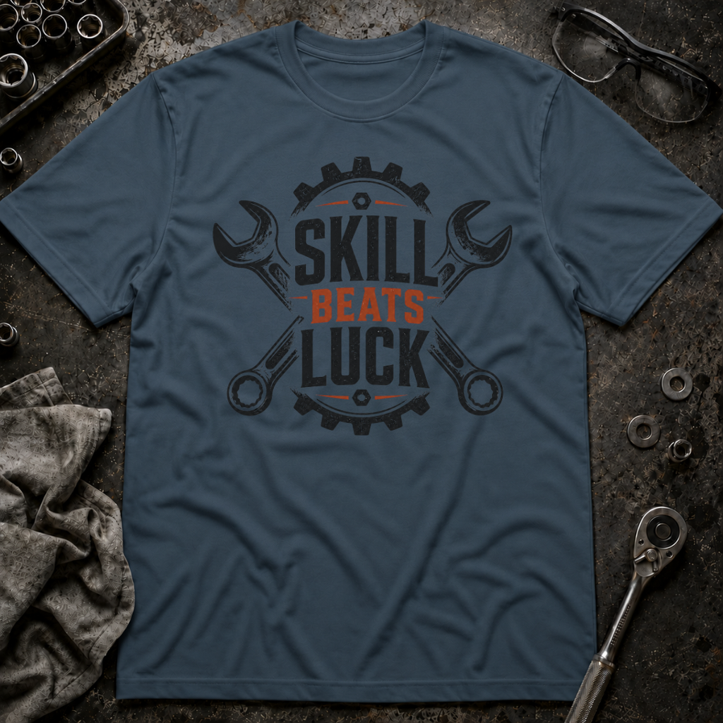 Skill Beats Luck T-Shirt