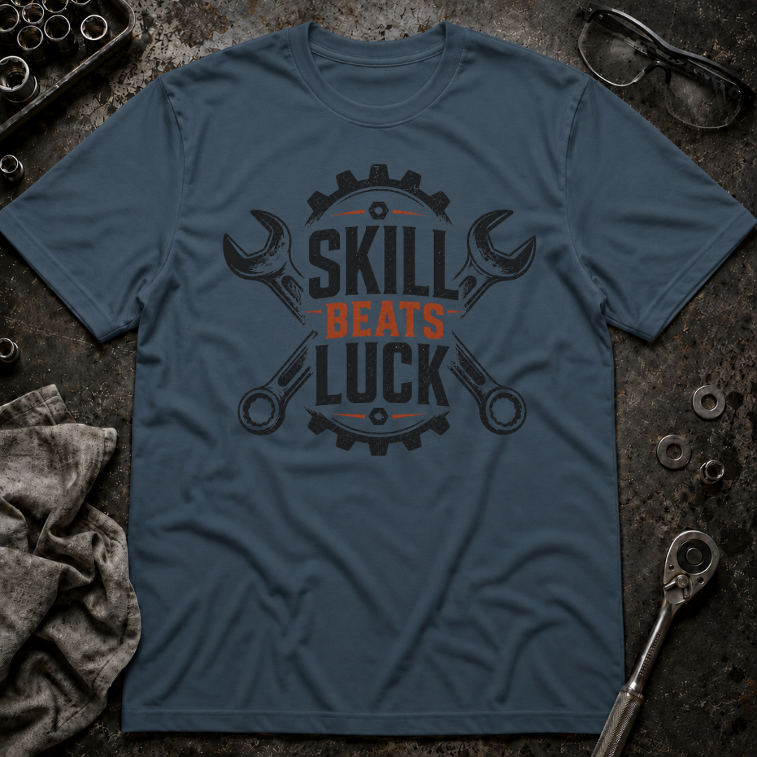 Skill Beats Luck T-Shirt