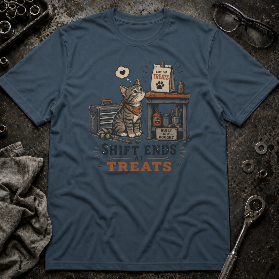 Shift Ends at Treats T-Shirt