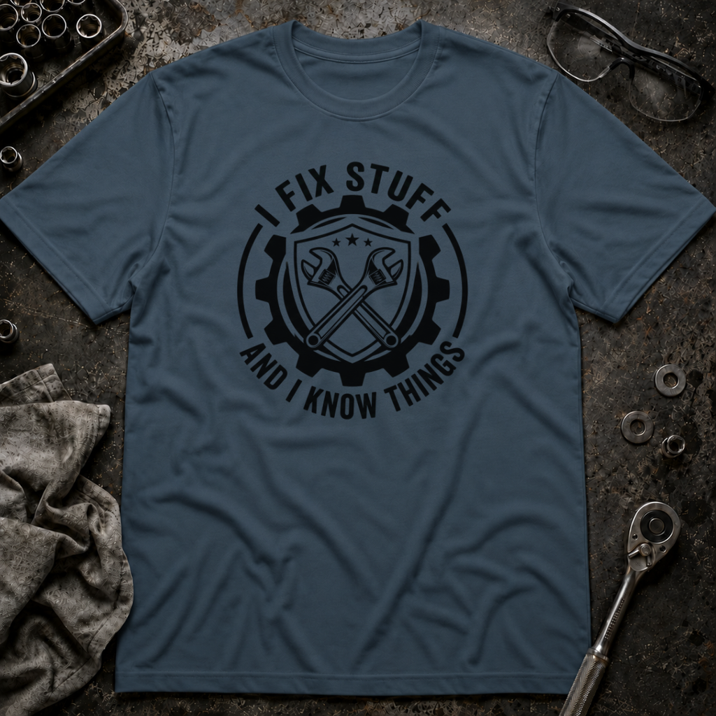 I Fix Stuff and Know Things T-Shirt