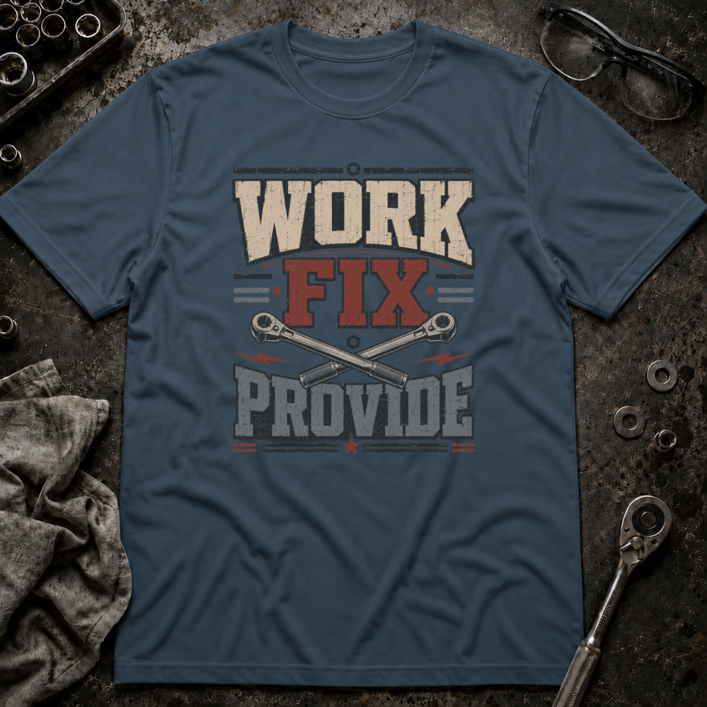 Work, Fix, Provide T-Shirt