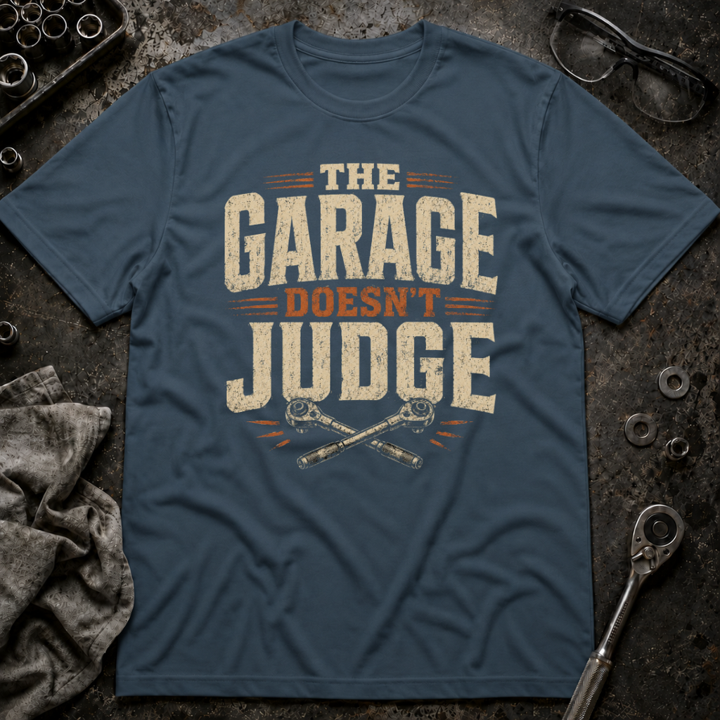 Garage Doesn't Judge T-Shirt