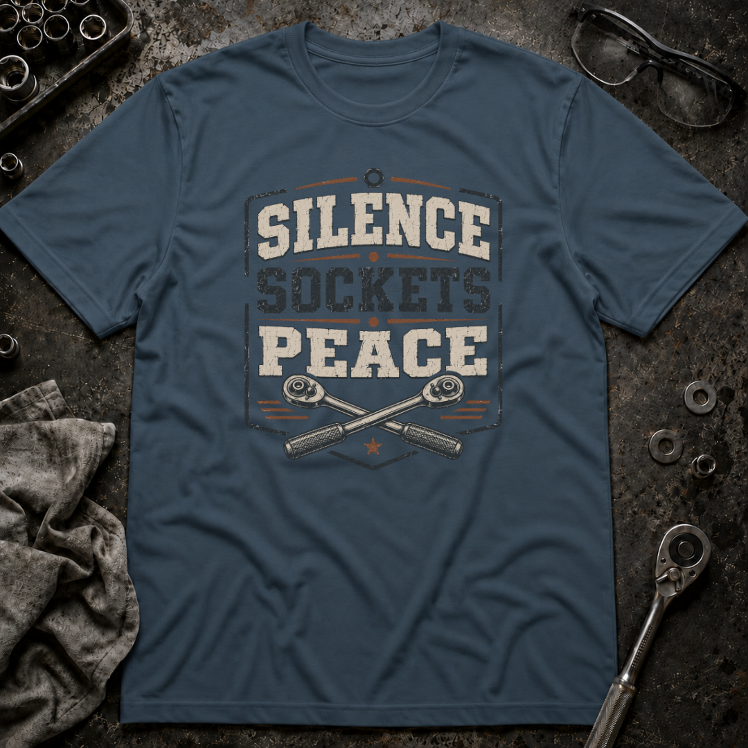 Silence, Sockets, Peace T-Shirt