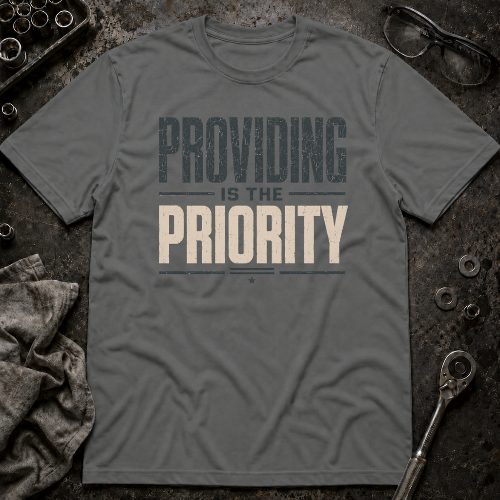 Providing is the Priority T-Shirt