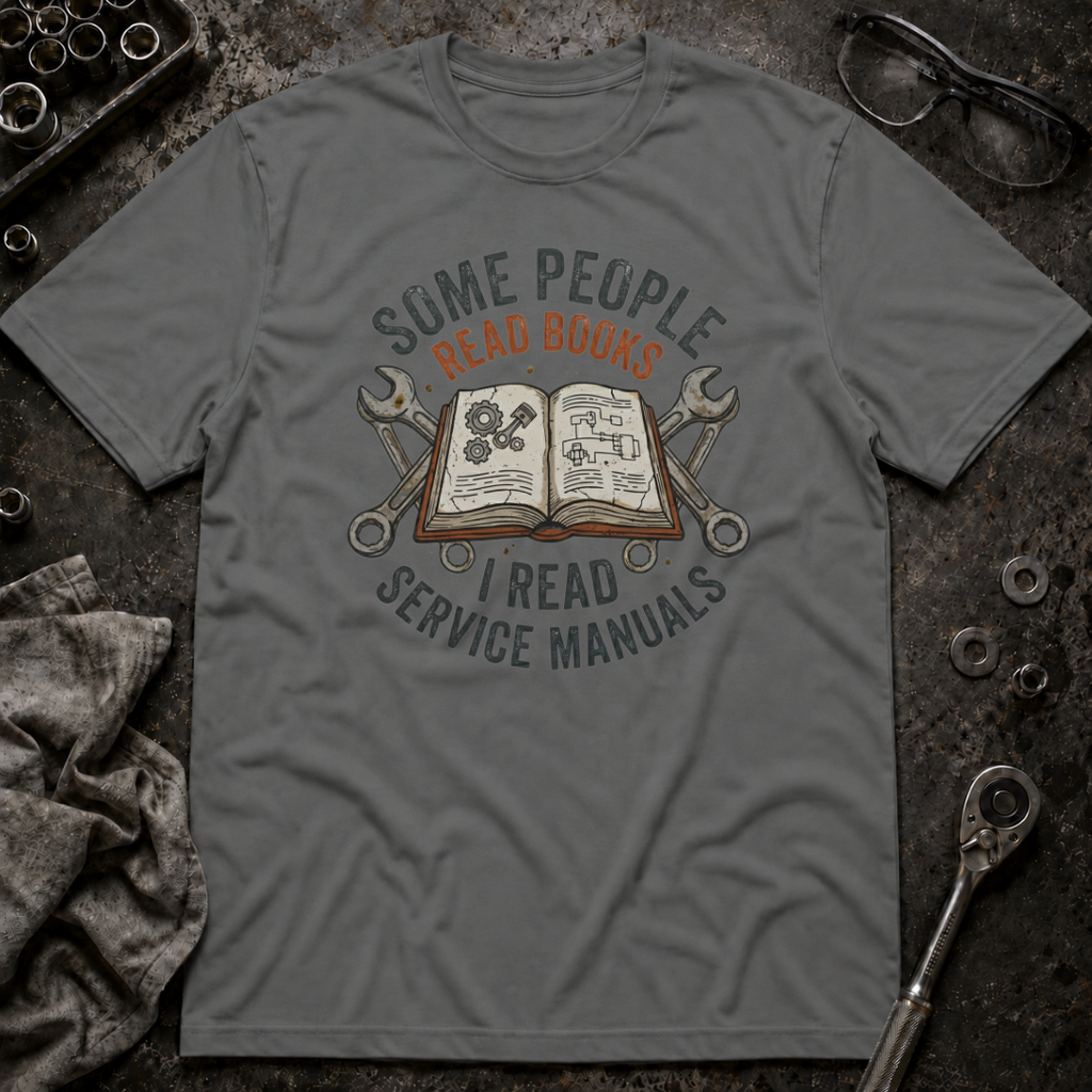 I Read Service Manuals T-Shirt