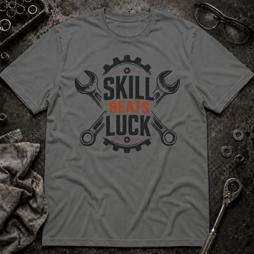 Skill Beats Luck T-Shirt