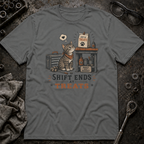 Shift Ends at Treats T-Shirt