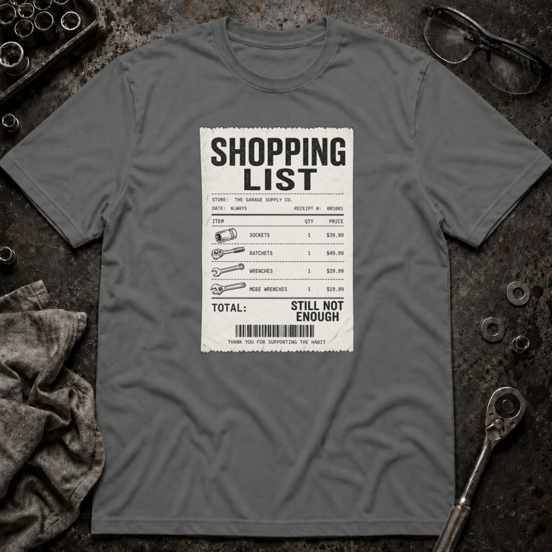 Shopping List T-Shirt