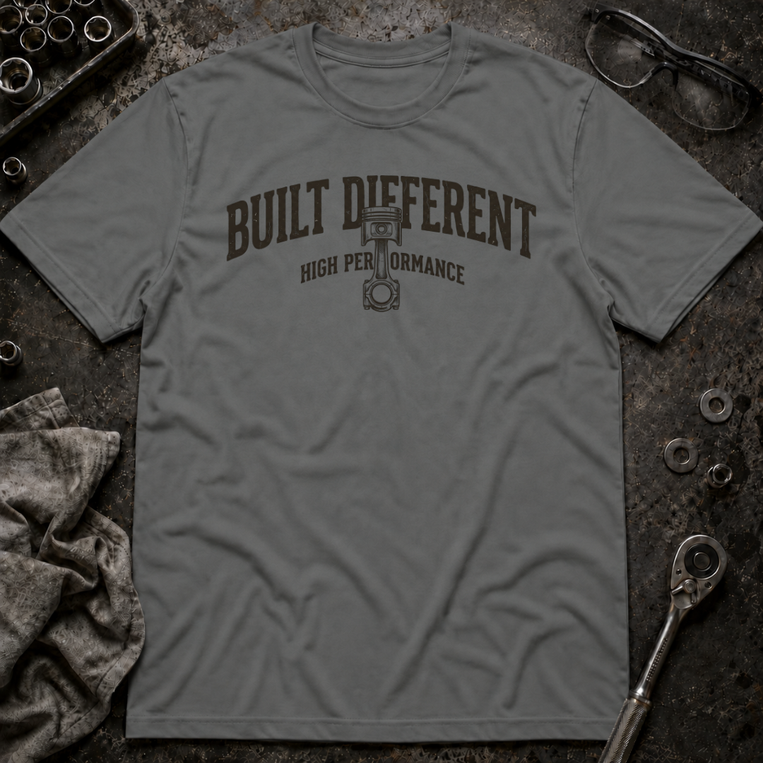 Built Different Piston T-Shirt